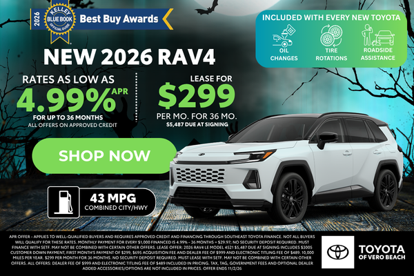 New 2026 Toyota Rav4 