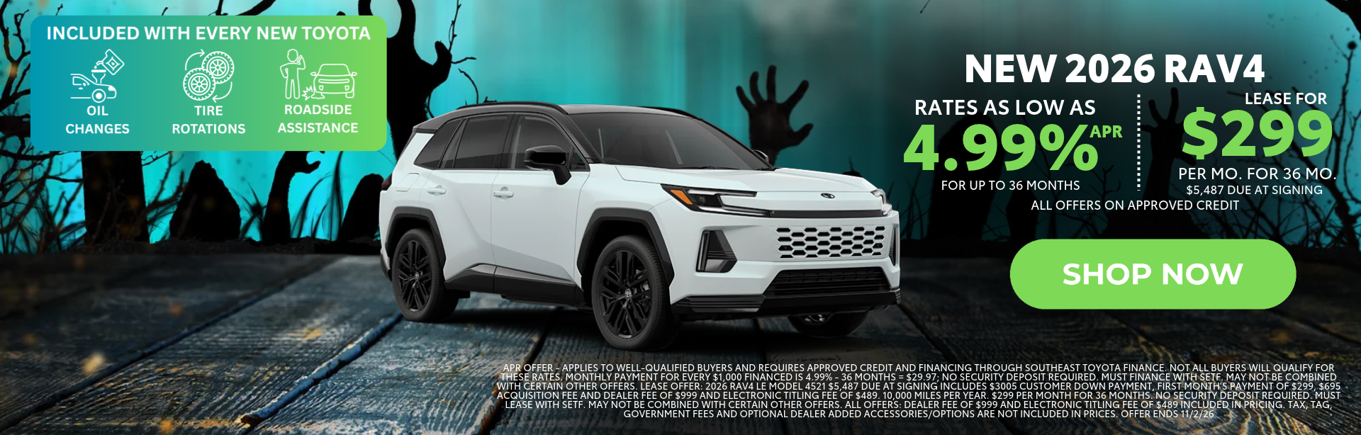 New 2026 Toyota Rav4