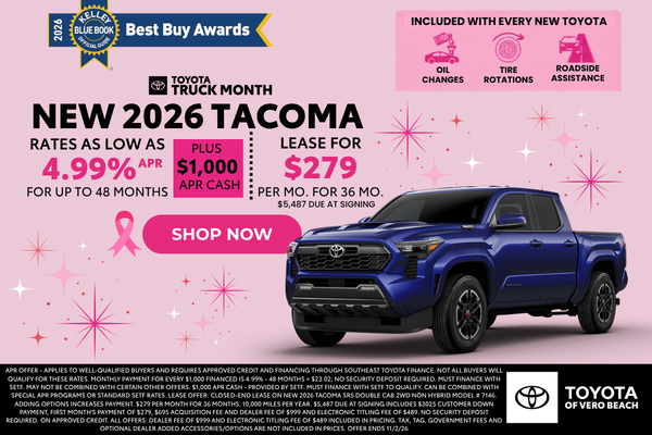 2026 TOYOTA TACOMA