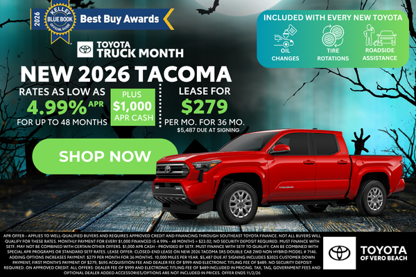 2026 TOYOTA TACOMA