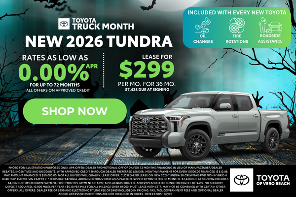 New 2026 Toyota Tundra 