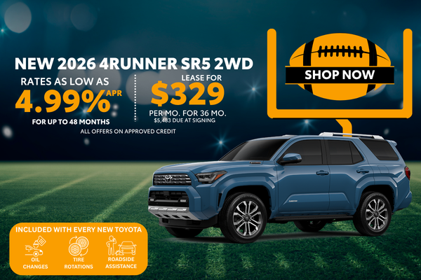 New 2026 4Runner SR5