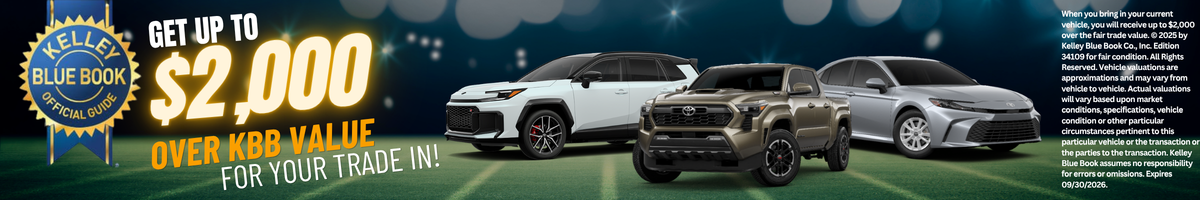 Toyota Trade In Special