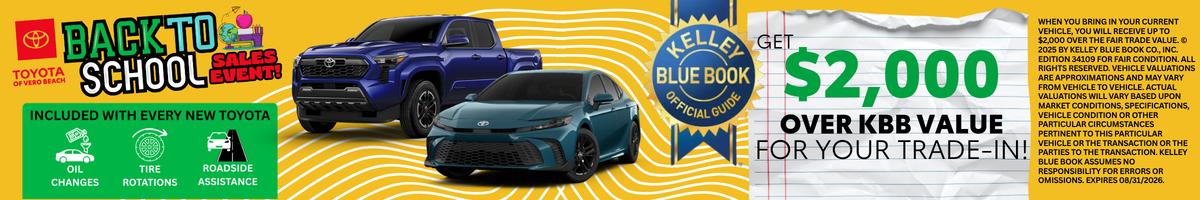 Toyota Finance Special